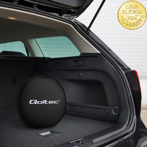 Qoltec Mobilna ładowarka do samochodu elektrycznego EV z regulacją 2w1 Typ2 | 3.5kW | 230V | SCHUKO 16A | LCD | Przenośna | 4m