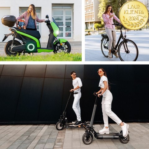 Qoltec Szybka Ładowarka do roweru elektrycznego 36V | 42V | 2A | Mi4 Magnetic TIP +kabel zasilający