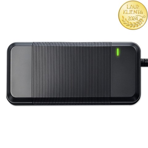 Qoltec Szybka Ładowarka do roweru skutera elektrycznego 36V | 42V | 4A | 5.5*2.1 +kabel zasilający