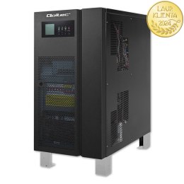 Qoltec Zasilacz awaryjny UPS 3 - fazowy | 20kVA | 16KW | LCD | EPO | SNMP | USB | On-line | Low frequency