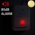 Qoltec Certyfikowany Czujnik wycieku gazu Propan-Butan | detektor LPG | alarm 85dB | LED