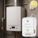 Qoltec Certyfikowany Czujnik wycieku gazu ziemnego | detektor CH4 | NG | Tuya | Wi-Fi | alarm 85dB | LED