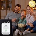 Qoltec Certyfikowany Czujnik wycieku gazu ziemnego | detektor CH4 | NG | Tuya | Wi-Fi | alarm 85dB | LED