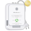 Qoltec Certyfikowany Czujnik wycieku gazu ziemnego | detektor CH4 | NG | Tuya | Wi-Fi | alarm 85dB | LED