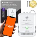 Qoltec Certyfikowany Czujnik wycieku gazu ziemnego | detektor CH4 | NG | Tuya | Wi-Fi | alarm 85dB | LED
