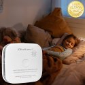 Qoltec Certyfikowany bezprzewodowy Czujnik dymu z baterią | żywotność sensora 10 lat | żywotność baterii 10 lat | alarm 85dB | L