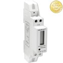 Qoltec Jednofazowy elektroniczny licznik | miernik zużycia energii na szynę DIN | 230V | 30A | LCD | 1P