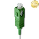 Qoltec Pigtail światłowodowy SC/APC | Singlemode | 9/125 | G652D | 0.5m