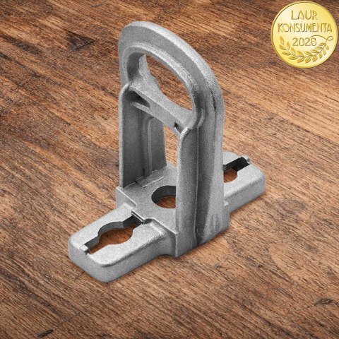 Qoltec Przelotowy uchwyt / wieszak do kabli | MBL: 14kN