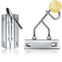 Qoltec Przelotowy uchwyt / wieszak do kabli | MBL: 4kN