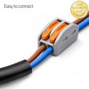 Qoltec Kabel zasilający CEE 7/16 (C) | 2x0.75 mm² | miedź Cu | odizolowany lutowany | 1.8m