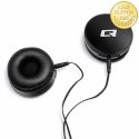 Qoltec Słuchawki nauszne z mikrofonem | Czarne