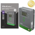 Qoltec Solarny regulator ładowania MPPT z czujnikiem temperatury 10A |12V / 24V | LCD | 2 x USB | GEL | LiFePO4