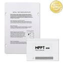 Qoltec Solarny regulator ładowania MPPT z czujnikiem temperatury 30A |12V / 24V | LCD | 2 x USB | Bluetooth | APP | GEL | LiFePO