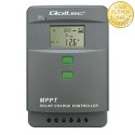 Qoltec Solarny regulator ładowania MPPT z czujnikiem temperatury 60A |12V / 24V | LCD | Bluetooth | APP | GEL | LiFePO4
