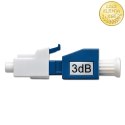 Qoltec Tłumik światłowodowy LC/UPC (F) - LC/UPC (M) | Singlemode | 3dB