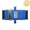 Qoltec Tłumik światłowodowy SC/UPC (F) - SC/UPC (F) | Singlemode | 3dB