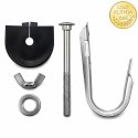Qoltec Uchwyt / wieszak do kabli | 4kN | 11-15mm