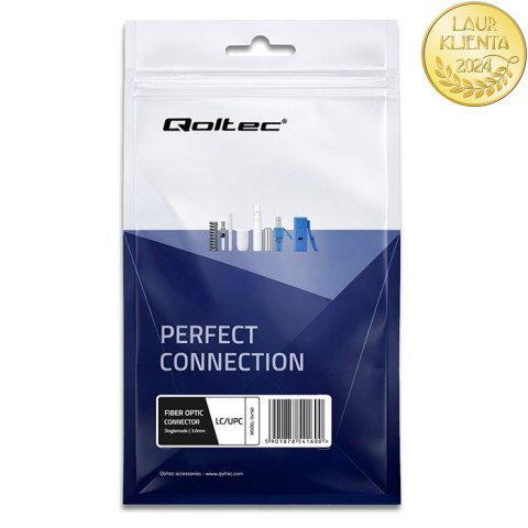 Qoltec Złącza światłowodowe LC/UPC | Singlemode | 3.0mm