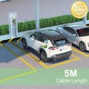 Qoltec Kabel EV Typ 2 do ładowania samochodu elektrycznego i hybryd | 22kW | 32A | 5m