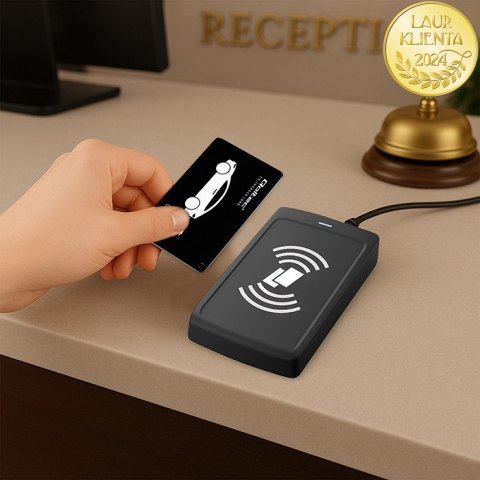 Qoltec Karty zbliżeniowe do stacji ładowania EV | 5szt. | Hotel, parking