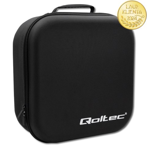 Qoltec Mobilna ładowarka do samochodu elektrycznego EV i hybryd z regulacją 2w1 Typ2 | 11kW | 400V | CEE 32A | Wi-fi | LCD | 3 