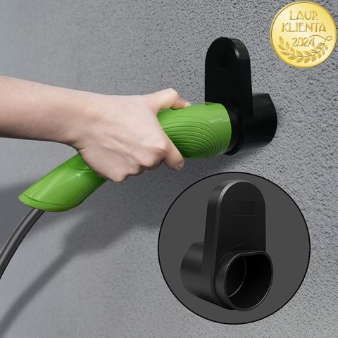 Qoltec Mobilna ładowarka do samochodu elektrycznego EV i hybryd z regulacją 2w1 Typ2 | 11kW | 400V | CEE 32A | Wi-fi | TUYA | SM