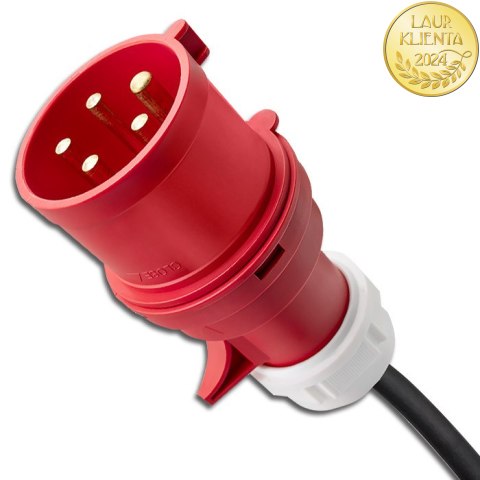 Qoltec Mobilna ładowarka do samochodu elektrycznego EV i hybryd z regulacją 2w1 Typ2 | 11kW | LCD | 3 fazy | CEE 32A | Przenośn