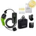 Qoltec Mobilna ładowarka do samochodu elektrycznego EV i hybryd z regulacją 2w1 Typ2 | 3.5kW | 230V | SCHUKO 16A | LCD | Przenoś