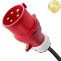 Qoltec Mobilna ładowarka do samochodu elektrycznego EV i hybryd z regulacją 2w1 Typ2 | 7kW | 230V | CEE 32A | LCD | Przenośna | 
