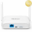 Qoltec Router Home & Travel 4G LTE WiFi 6 | AX300 | 2.4GHz | Dual Antena | USB-C | Micro SIM