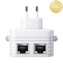 Qoltec Wzmacniacz sygnału WiFi | Repeater | Access Point | N300 | 6 anten | 2x RJ45