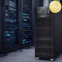 Qoltec Zasilacz awaryjny UPS | 10kVA | 10000W | Power Factor 1.0 | LCD | EPO | USB | On-line