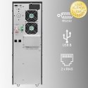 Qoltec Zasilacz awaryjny UPS | 10kVA | 10000W | Power Factor 1.0 | LCD | EPO | USB | On-line