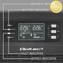 Qoltec Zasilacz awaryjny UPS | 10kVA | 10000W | Power Factor 1.0 | LCD | EPO | USB | On-line
