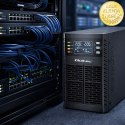 Qoltec Zasilacz awaryjny UPS | 1kVA | 1000W | Power Factor 1.0 | LCD | EPO | USB | On-line