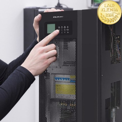 Qoltec Zasilacz awaryjny UPS 3-fazowy | 10kVA | 8kW | LCD | SNMP