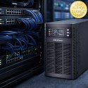 Qoltec Zasilacz awaryjny UPS | 3kVA | 3000W | Power Factor 1.0 | LCD | EPO | USB | On-line