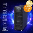 Qoltec Zasilacz awaryjny UPS | 6kVA | 6000W | Power Factor 1.0 | LCD | EPO | USB | On-line