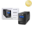 Qoltec Zasilacz awaryjny UPS Line Interactive | Monolith | 1000VA | 600W | LCD | USB | RJ45