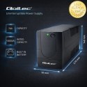Qoltec Zasilacz awaryjny UPS Line Interactive | Monolith | 1000VA | 600W