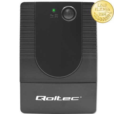 Qoltec Zasilacz awaryjny UPS Line Interactive | Monolith | 1000VA | 600W