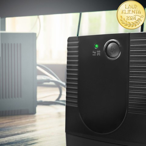 Qoltec Zasilacz awaryjny UPS Line Interactive | Monolith | 1000VA | 600W
