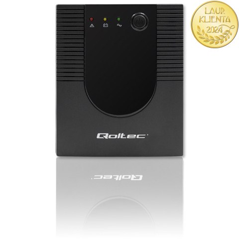 Qoltec Zasilacz awaryjny UPS Line Interactive | Monolith | 1200VA | 720W