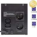 Qoltec Zasilacz awaryjny UPS Line Interactive | Monolith | 1200VA | 720W