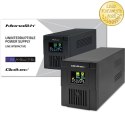 Qoltec Zasilacz awaryjny UPS Line Interactive | Monolith | 2000VA | 1200W | LCD | USB | RJ45