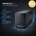 Qoltec Zasilacz awaryjny UPS Line Interactive | Monolith | 850VA | 480W