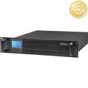 Qoltec Zasilacz awaryjny UPS RACK | 1kVA | 800W | LCD
