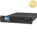 Qoltec Zasilacz awaryjny UPS RACK | 2kVA | 1600W | LCD