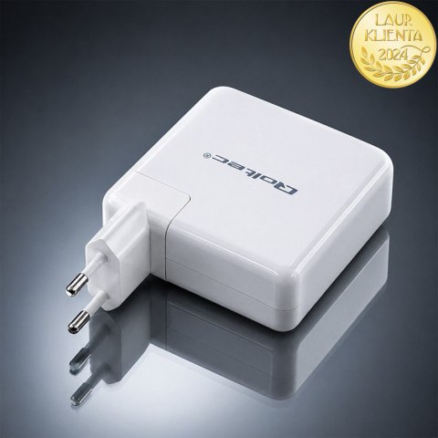Qoltec Ładowarka Super Fast Power Delivery 96W | USB-C 3.0 | 5-20V | 3-4.8A | Laptop | Mcbook | Smartfon